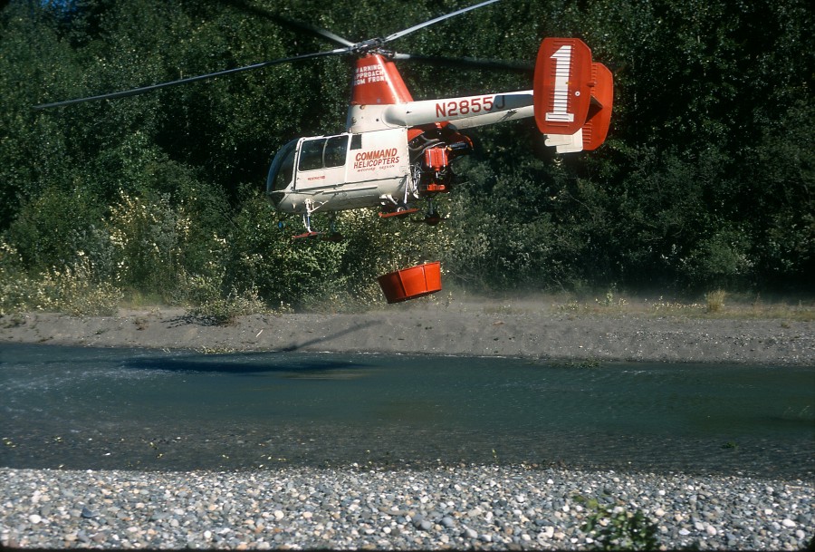 581839 N2855J SkagitRiverWA 16Jul71 JVanGrunsven